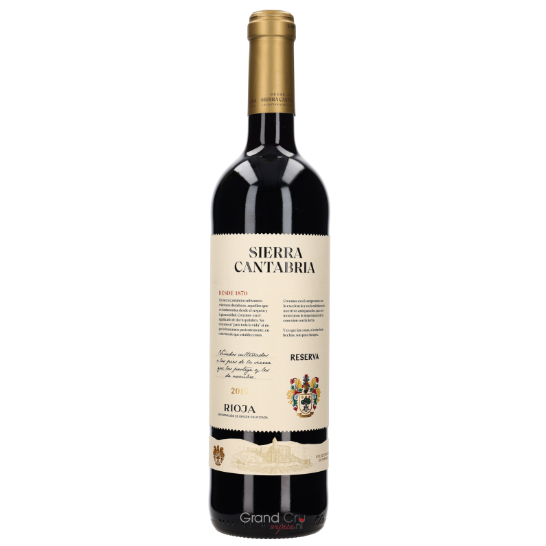 2015 Sierra Cantabria Reserva