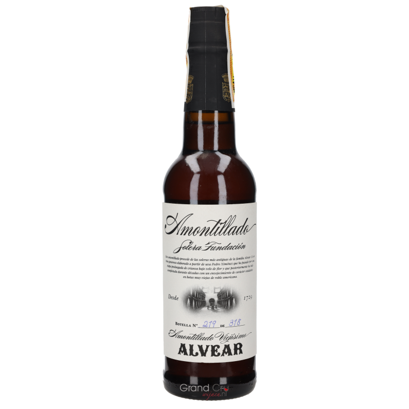 Alvear Amontillado Solera Fundación 0.375 ltr