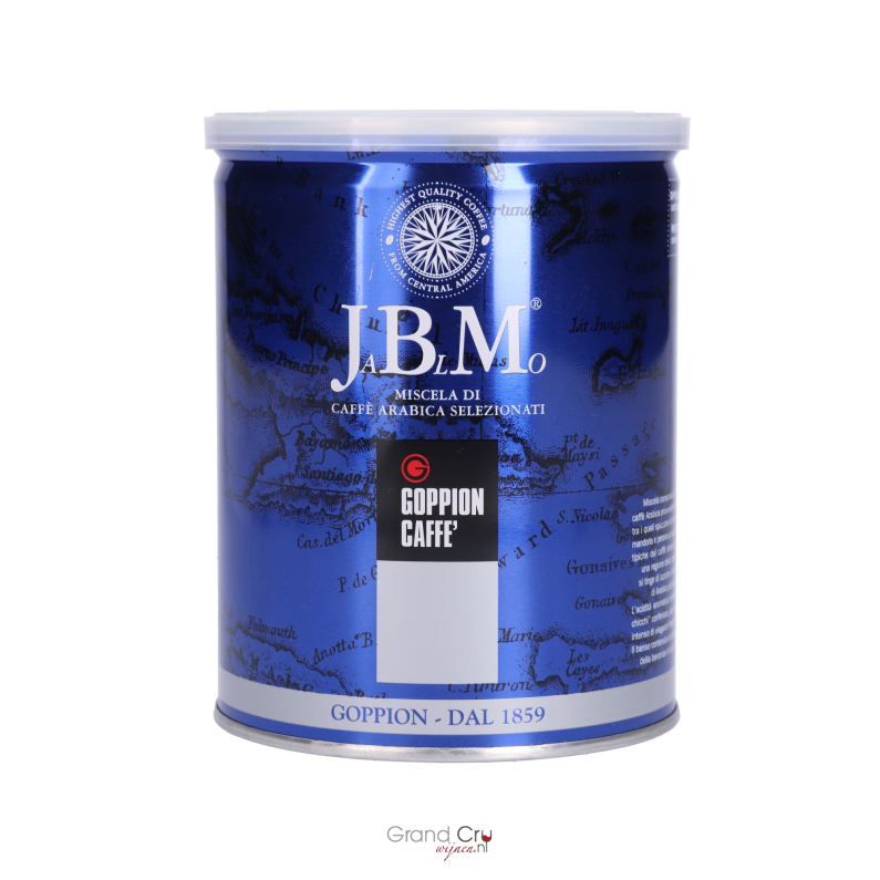 Goppion Caffè Jamaica Blue Mountain®-koffie blik 250 gram bonen