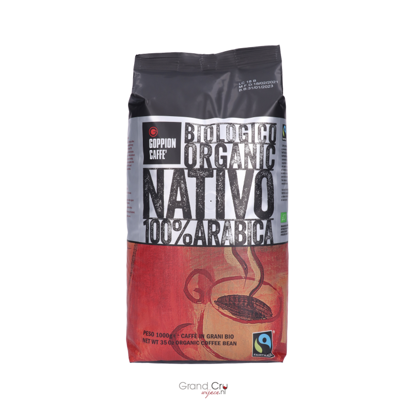 Goppion Caffè Nativo koffie — 1 kg bonen