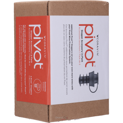 Coravin Pivot Silicone Stoppers - 6 Stuks