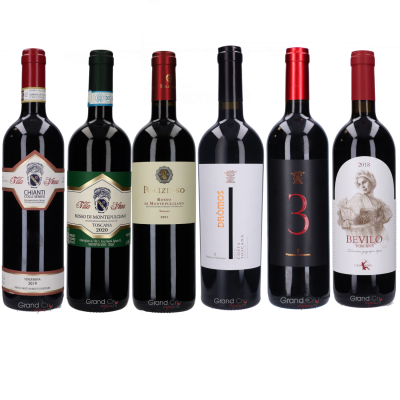 Proefdoos Toscaanse Top wijnen