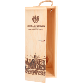 Luxe houten schuifkist 1-vaks van Sierra Cantabria